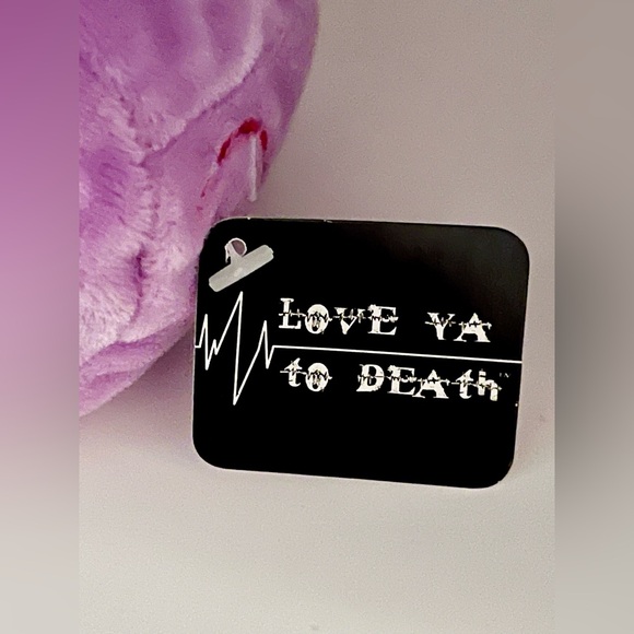 SUPER RARE Gund Gunderground Love Ya To Death Sugar Skull Plush - Picture 4 of 5